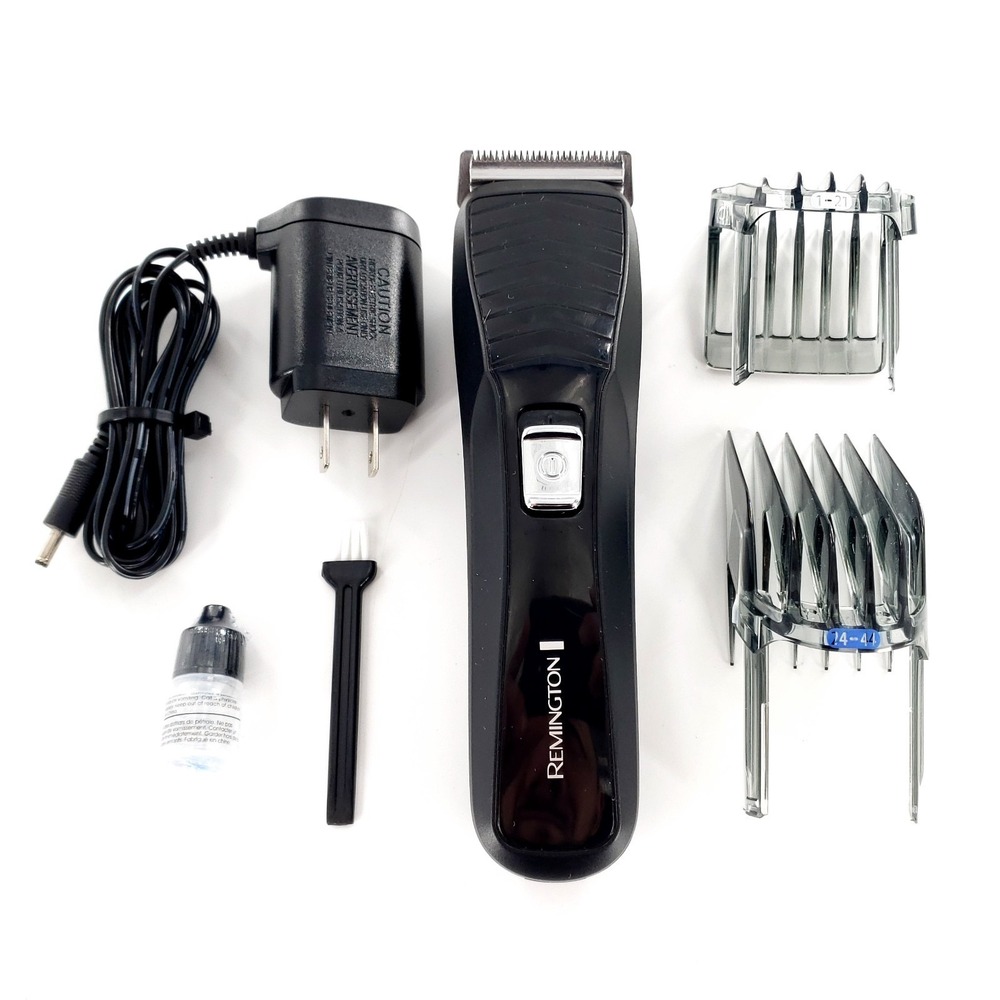 Remington Power Series HC7110 Cordless Hair Clipper w/ 2 Guide Combs & Charger